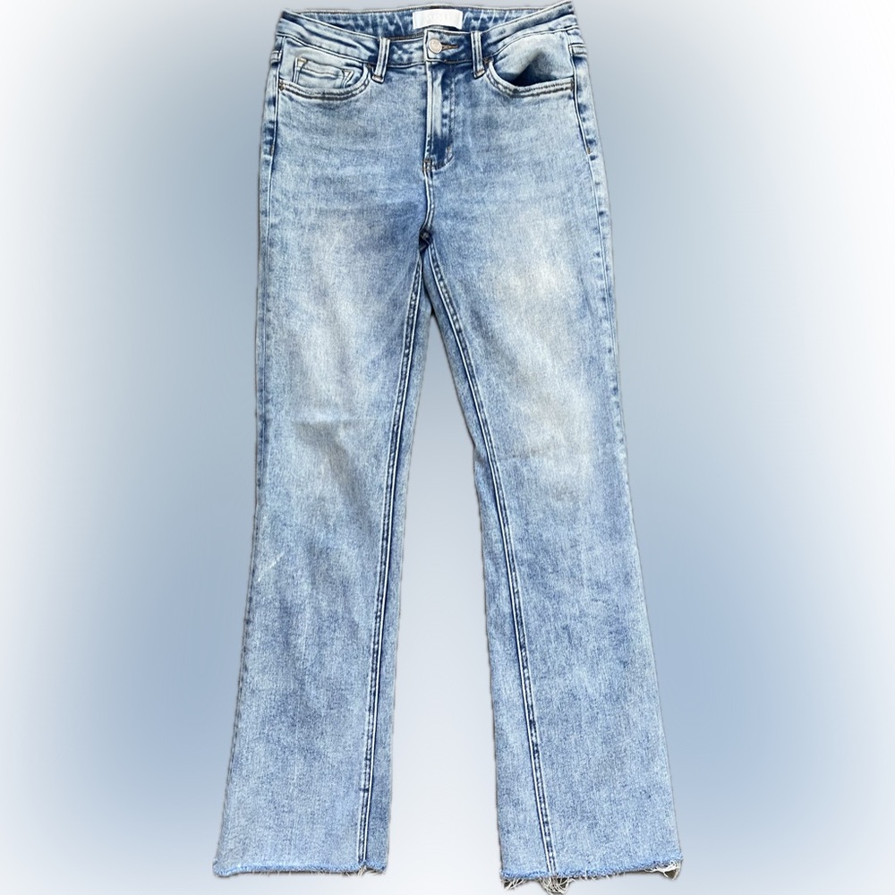 VERVET Raw Hem Bootcut Jeans - Size 28 - EUC